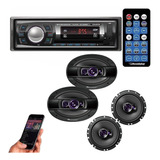 Mp3 Player Carro Usb Bluetooth + Auto Falante 6 + 69 Pioneer