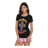 Guns N Roses Playera De Dama 100% Original 2