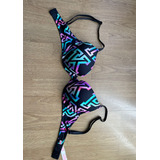 Corpiño Victoria´s Secret Love Pink Negro Multicolor