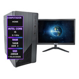 Pc I5 Completo 16gb Ddr3,ssd 240gb, Monitor 23.8  Envio 24hr