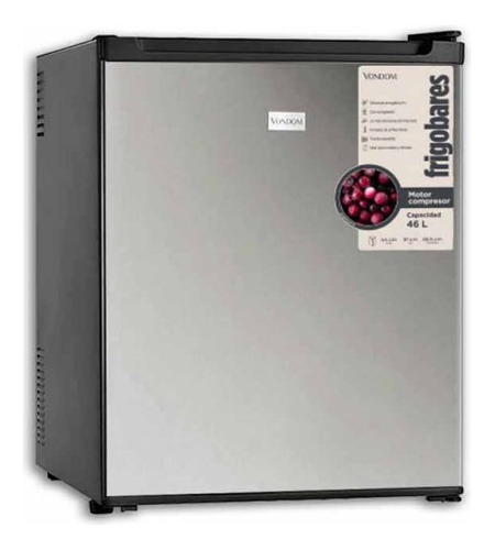 Frigobar 46lts Vondom Rfg148a C/compresor Inox Envio Gratis