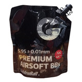 Balines Airsoft 6mm Golden Ball 4000bbs 0,12g Bolsa Con Pico