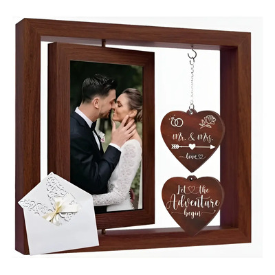 Marcos Para Fotos Portaretratos Giratorio Bodas Regalo Mujer | MercadoLibre