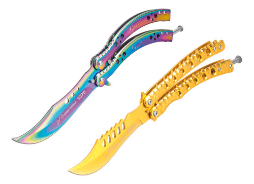 Envio Gratis  2 Navajas  Mariposa Balisong