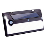 Reflector Solar Led 10w Sensor Mov Fría Exterio Candela 7389