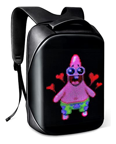 Mochila Led Tesinll, Pantalla Programable, Regalo