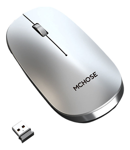 Mouse Bluetooth Sem Fio Portátil Silencioso E Recarregável