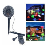 Proyector Led Navidad Fiestas Otros Motivos Jardin