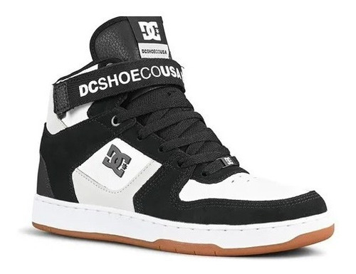 Zapatillas Dc Pensford Ss Black White Hombre Original Envió