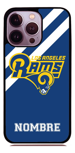 Funda Los Angeles Rams V2 Motorola Personalizada