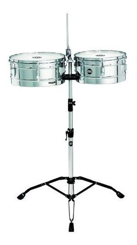 Timbales De Acero Meinl Percussion Ht1314ch Headliner Series