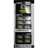 Lamina Barbear Lamix Black 10 Cartelas = 500 Unidades