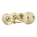 Kit De Pratos Bfc Brazilian Finest Cymbals Kit4 Com Hihat 1