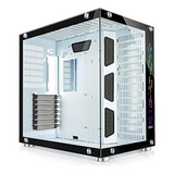 Gim Atx Mid-tower Case White Gaming Pc Case 2 Paneles De Vid