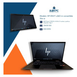 Laptop Hp Envy X360 Convertible Ryzen 5500u Pantalla Touch.