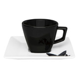 Kit 8 Xícaras Cafezinho Tattoo Oxford® Porcelana 75ml