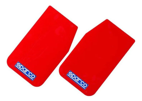 Sparco 03791rs Cubre Guardabarro Universal Rojo Para Auto