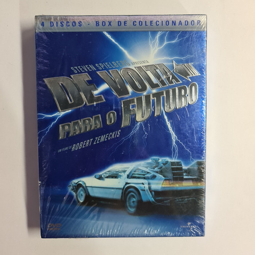 Dvd Trilogia De Volta Para O Futuro (original Colecionador)