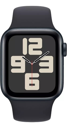 Apple watch se Gps (2da Gen)  Caixa Meia-noite De Alumínio  44 mm  Pulseira Esportiva Meia-noite  P/m