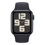 Apple Watch Se Gps (2da Gen)  Caja De Aluminio Color Medianoche De 44 Mm  Correa Deportiva Color Medianoche - M/l