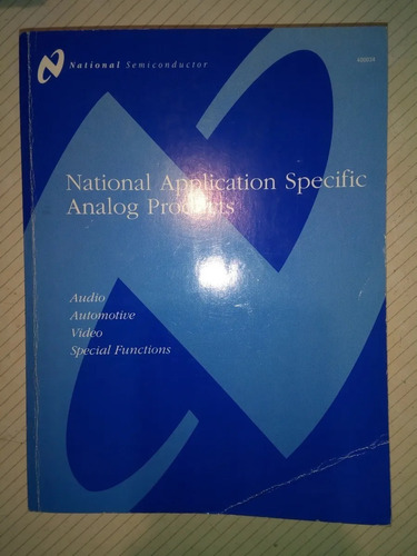 Application Specific Analog Products Databook National 