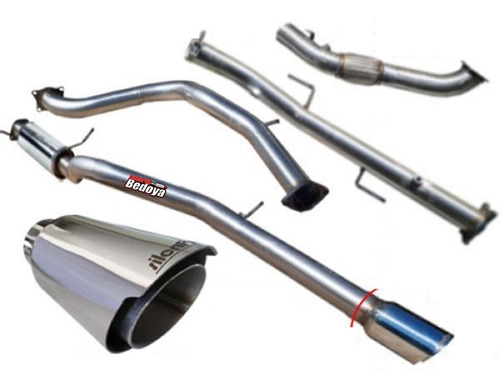 Silens Silenpro Inox. Completo Amarok V6 Con Downpipe Inox