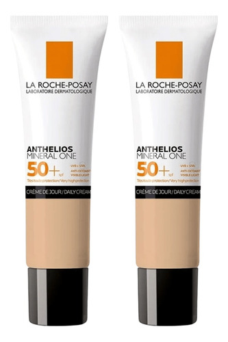 Combo X2 La Roche Anthelios Mineral One Fps 50+ Tono 02 30ml