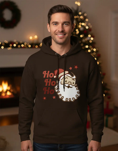 Sudadera Santa Claus Navidad Ho Ho Hombre Y Mujer Regalo