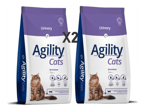 Alimento Para Gato Urinario Agility Urinary 10 Kg X 2 (20kg)