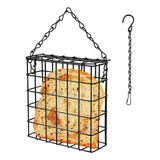 Comederos De Pájaros De Suet Para Colgación Exterior: Cesta