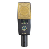Micrófono Akg C414 Condensador Cardioide Color Dark Gray/gold