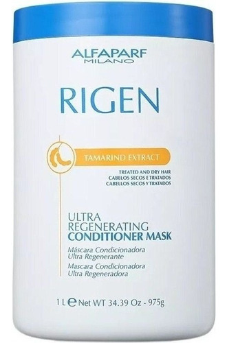 Alfaparf Rigen Utlra Mascara Condicionadora Regeneradora 1kg