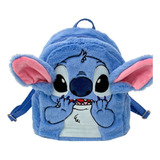 Mochila Stitch Felpa 