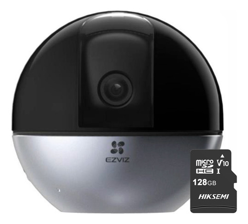 Ezviz Mini C6w-plus-128 Pt Ip 4 Mp Wifi Con Detección Humana Y Seguimiento Inteligente Ideal Para Uso Interior Con Ranura Y Microsd De 128gb Con Audio C6w Bidireccional