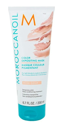 Moroccanoil Mascara Color Temporal Nutritiva Rose Gold 200ml