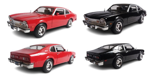 Ford Maverick 1974 Clasico Rines Deportivos Motor Max 1/24