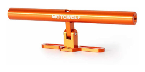 Soporte Motowolf Barra De Extensión Manubrio Moto Aluminio 