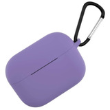 Funda Para Air Pods Pro De Silicona Varios Colores Con Clip