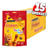 Petisco Friskies Party Mix 40g Vários Sabores - Caixa 15un