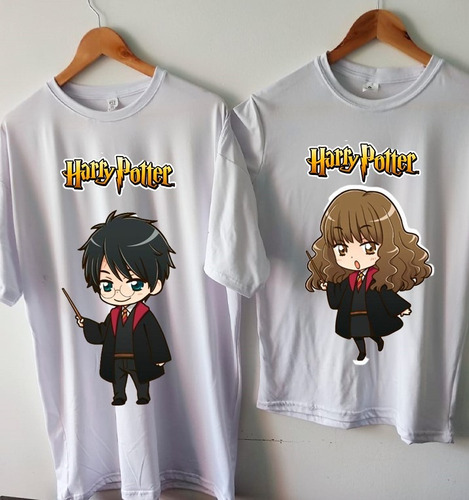 Camiseta Harry Potter  Para Pareja Personalizado