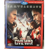 Blu-ray Capitán America Civil War 3d