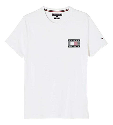 Playera Tommy Hilfiger Para Hombre Mod Wcc Chest Corp