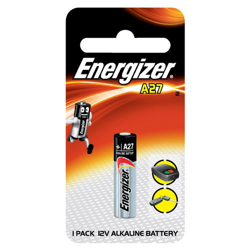 Pila A27 Energizer P/ Control Remoto Auto - Factura A / B