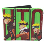 Cartera Verde De Naruto - Letras Evolución  - Anime