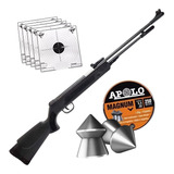 Rifle Aire Comprimido Castor B3-3p 5,5 Mm Balines Blancos