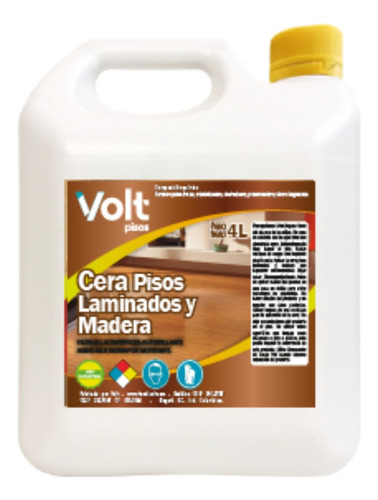 Galon X 4lt Cera Para Pisos Laminados - L a $16126