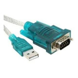 Cabo Conversor Porta Serial Rs232 Usb  Verde Vga Macho Usb