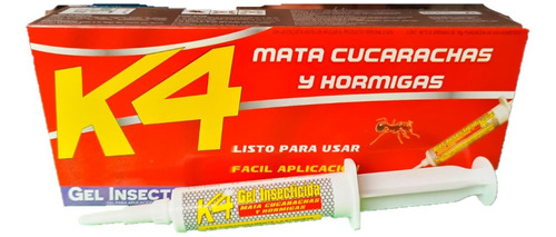 Mata Cucarachas Hormigas K4 Gel - g a $2000