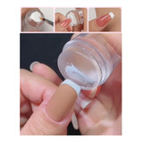 Kit 2 Unid Carimbo De Unha Silicone P Francesinha E Nailart