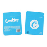 30 Bolsas Herméticas Mylar Resellables Cierre Cookies 3.5gr 